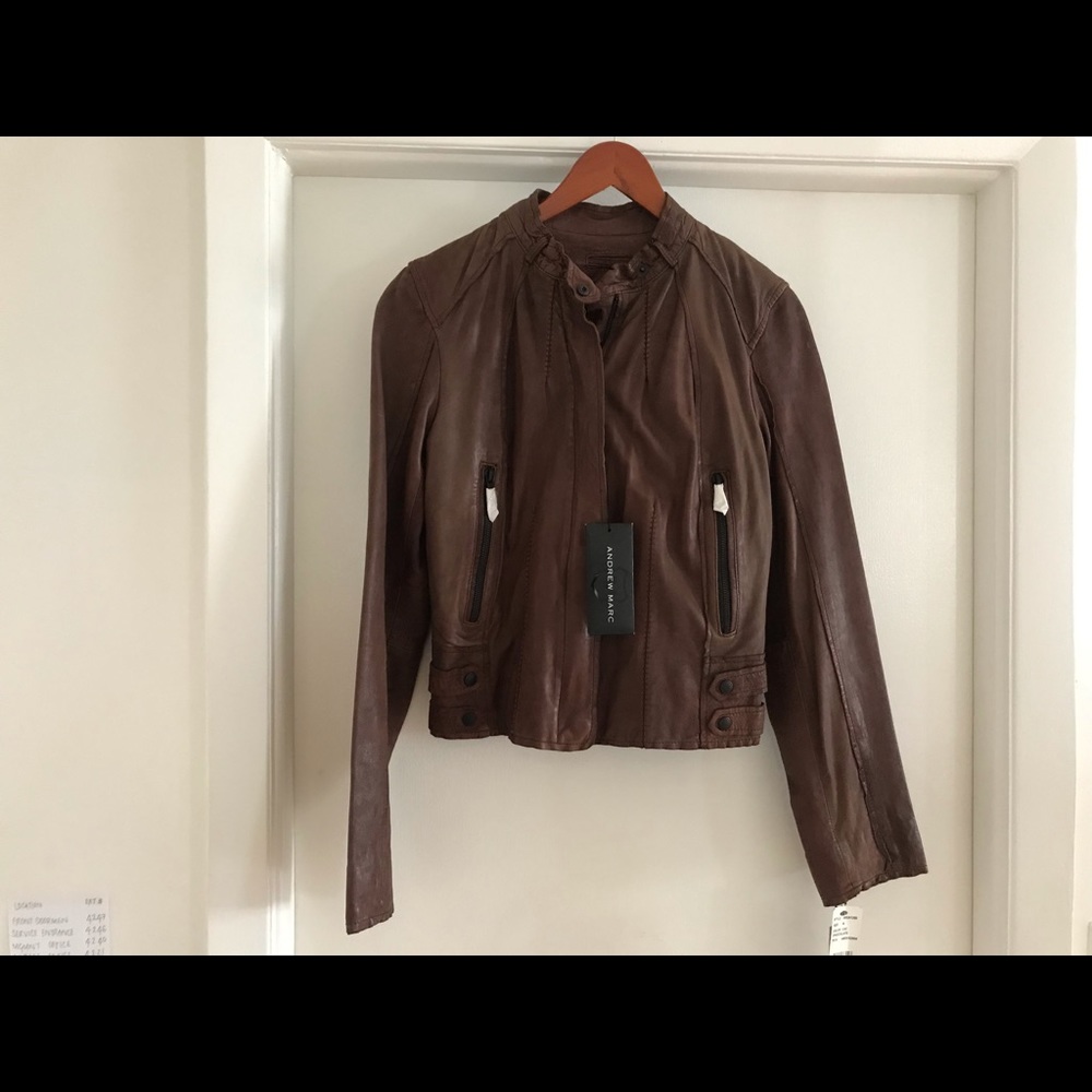 Andrew Marc leather jacket